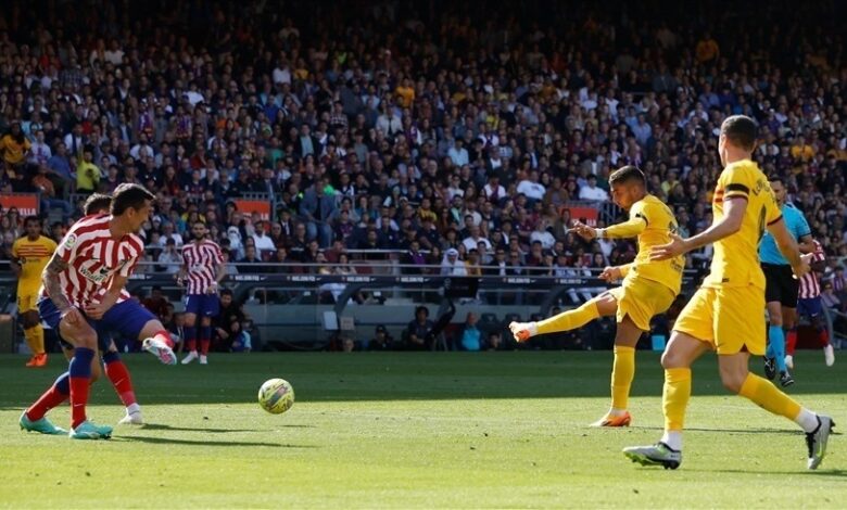 بالفيديو.. برشلونة يفوز بصعوبة 1-0 على أتلتيكو مدريد في قمة الجولة 30