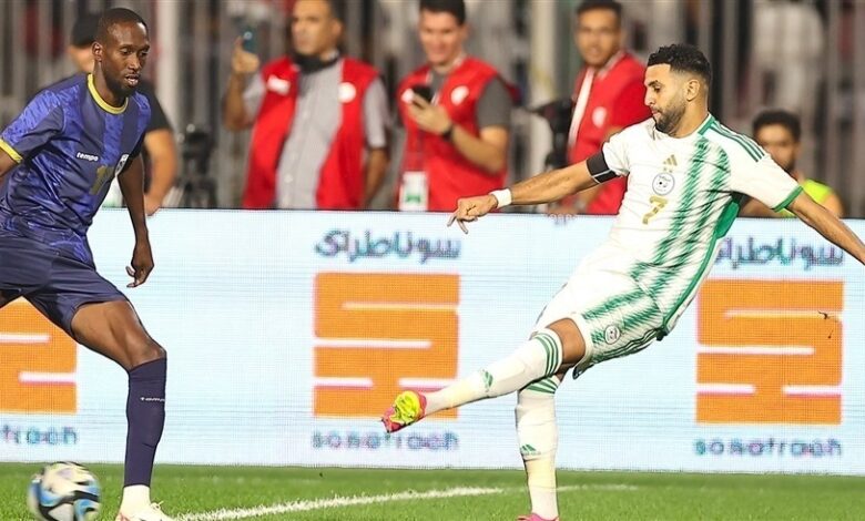 منتخب الجزائر يكتسح الرأس الأخضر 5-1 وديا