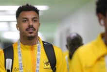 الاتحاد يعلن إصابة بامسعود بقطع في الرباط الصليبي