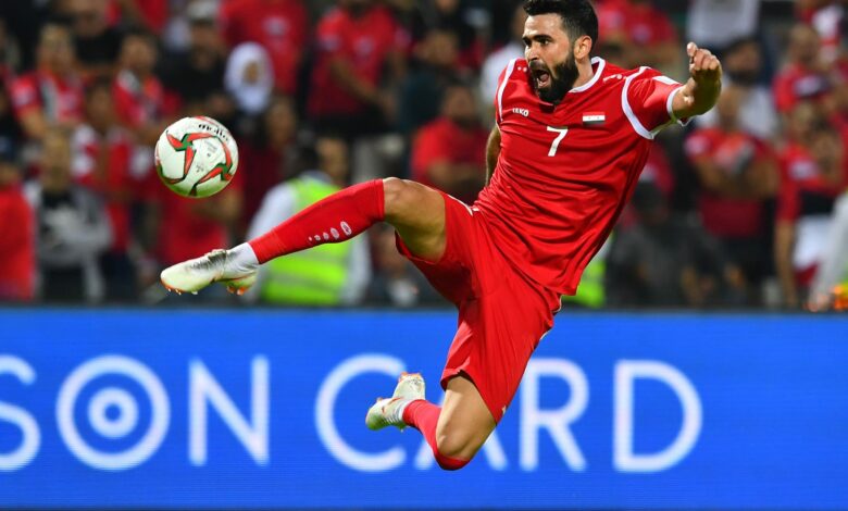 عمر خربين: الحظ غاب عن المنتخب السوري أمام إيران