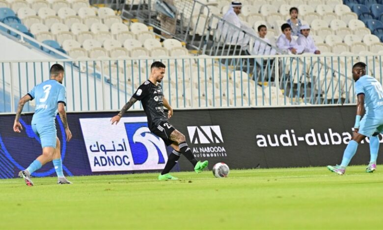 الشارقة يتغلب على بني ياس 3-2 في الدوري الإماراتي