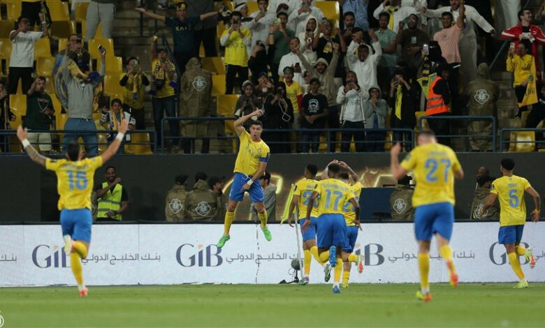 رونالدو يقود النصر للفوز على الخليج 3-1 والتأهل لنهائي كأس خادم الحرمين