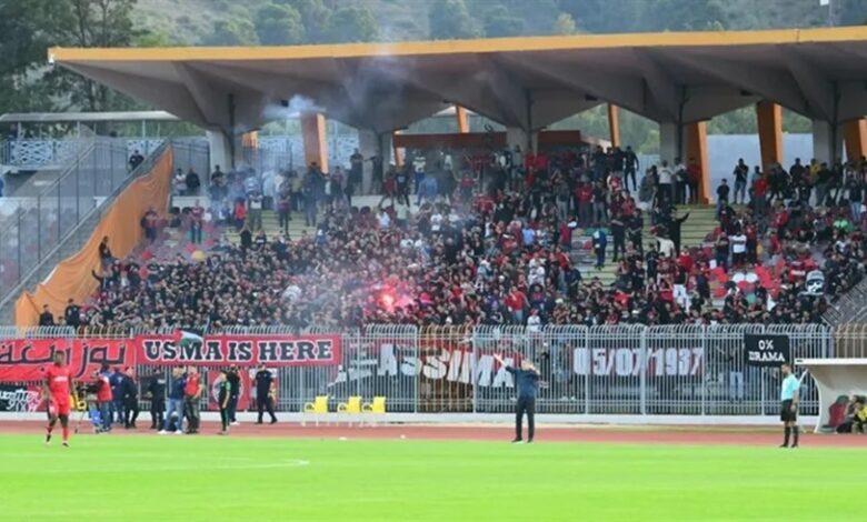 الاتحاد الجزائري يمنع الجماهير من حضور المباريات بسبب الشغب